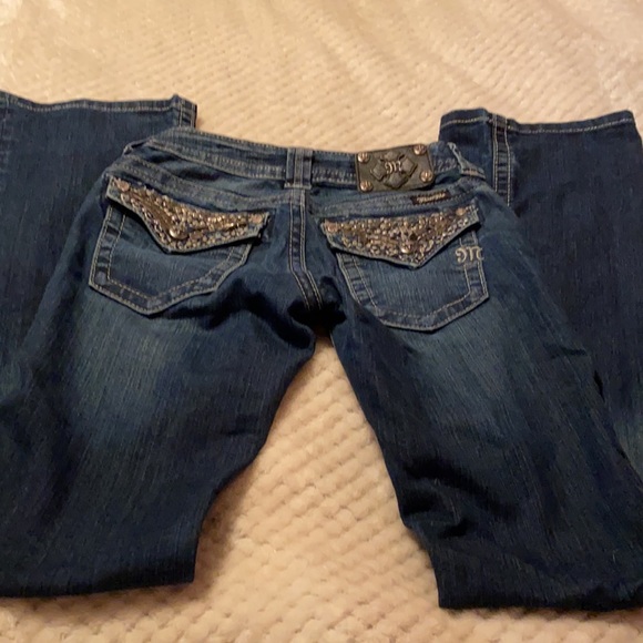 Miss Me Jeans Flap Pocket Boot Size 25 - Picture 4 of 12